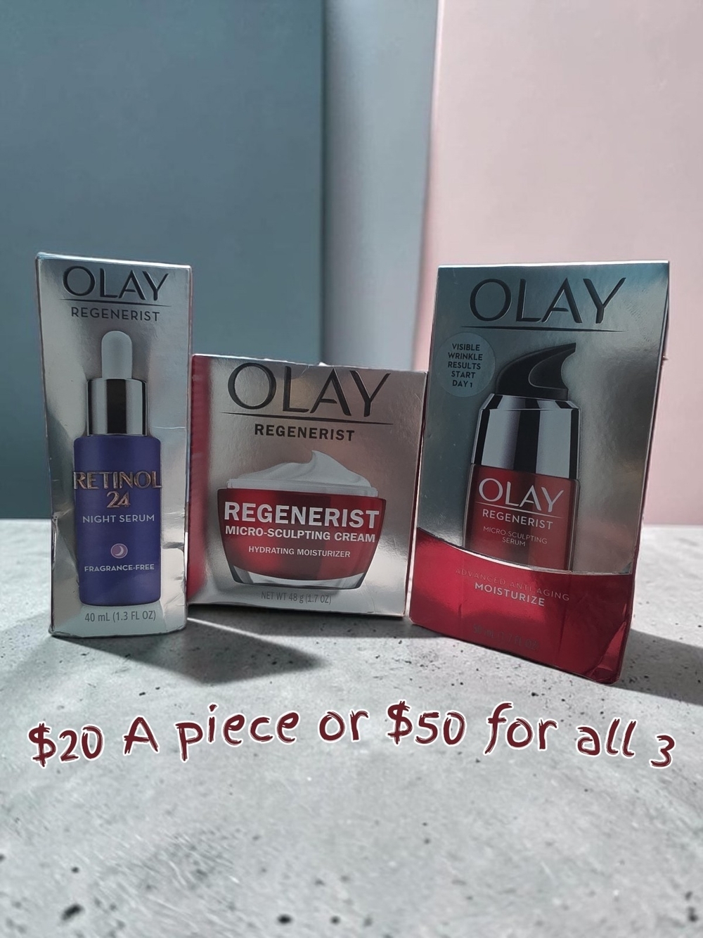 OLAY Regenerist Set Of 3